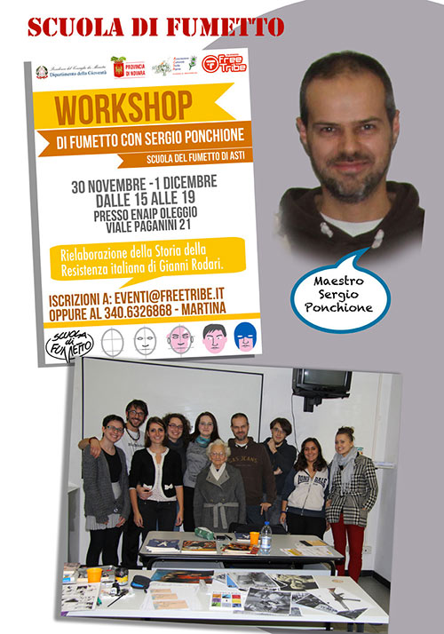 Workshop ad Oleggio sulla Resistenza