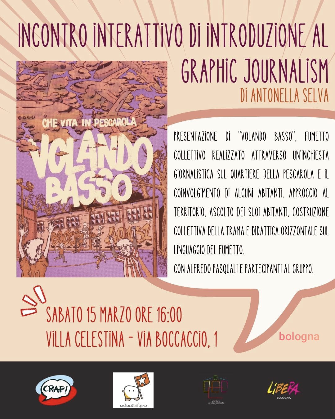 INCONTRO A BOLOGNA IL 15 MArzo 2025