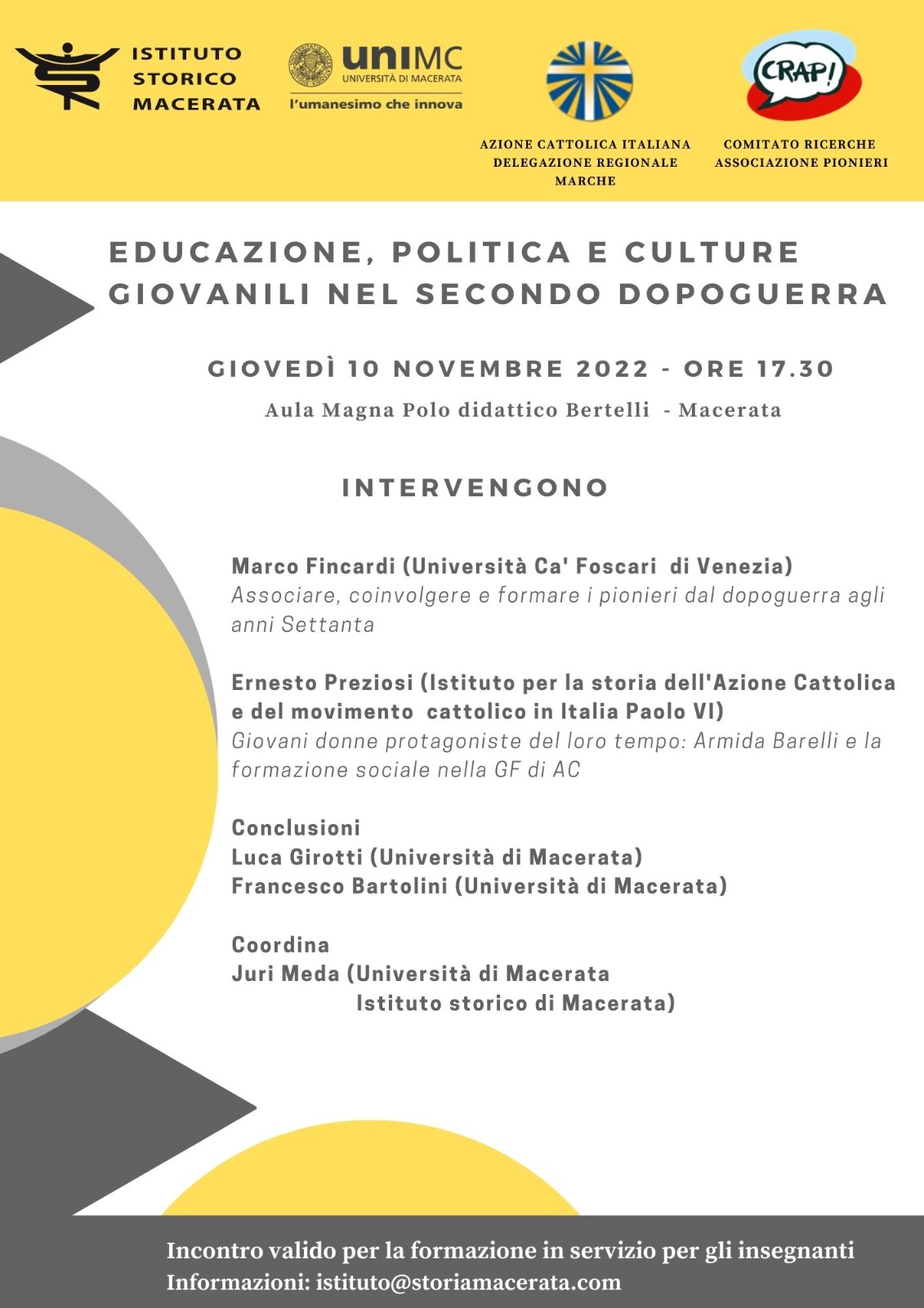 Incontro 10.11.2022 Macerata Fincardi