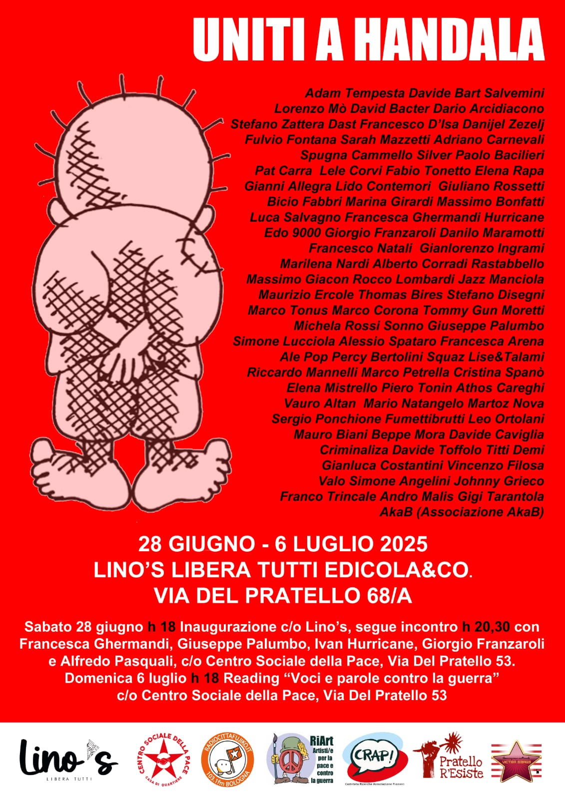 UNITI A HANDALA dal 28 giugno 2025 
