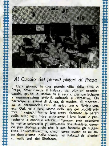 Circolo Pionieri a Praga n49. 11 dicembre 1955