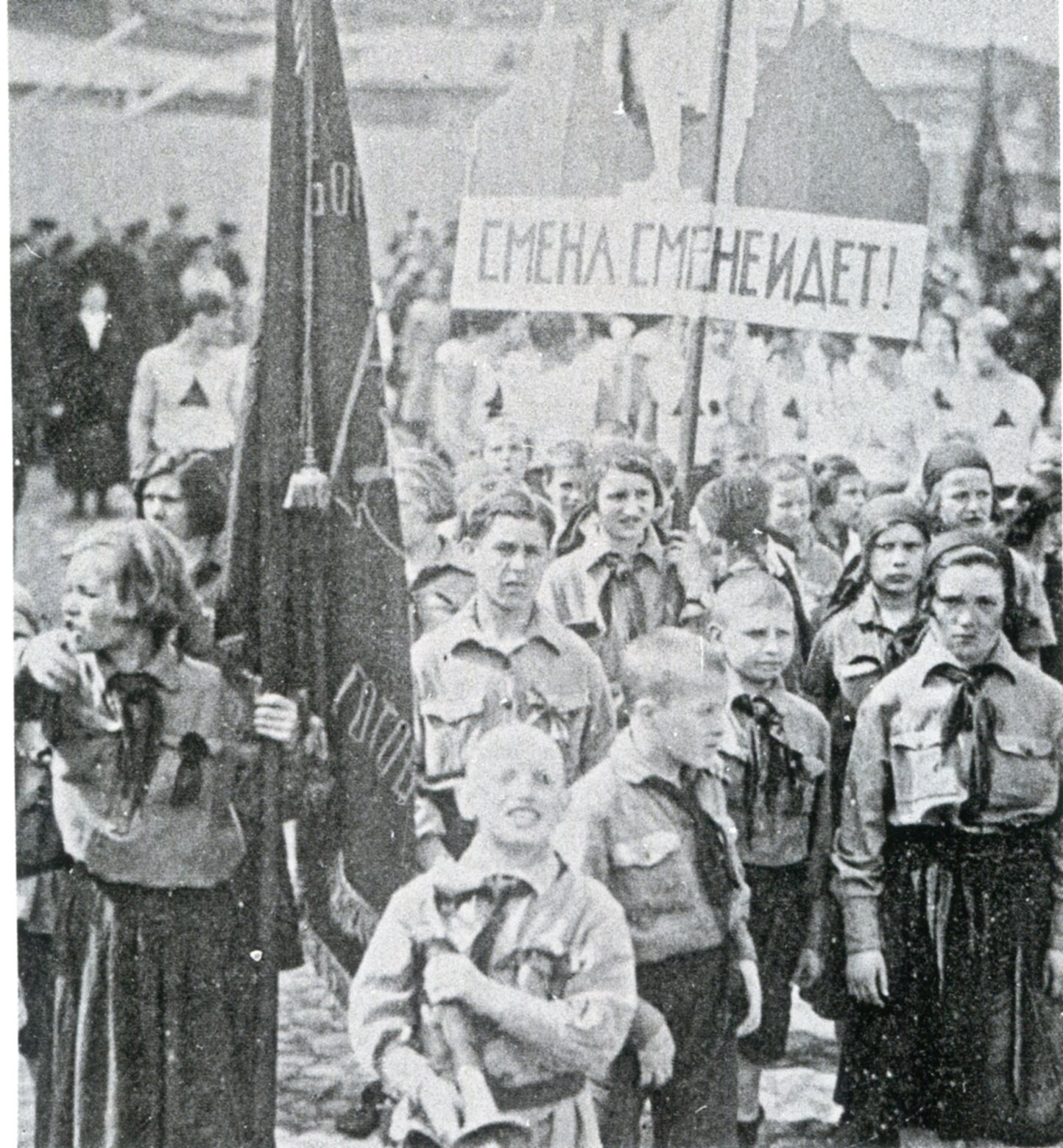 Pioniere sulla piazza Rossa 1925