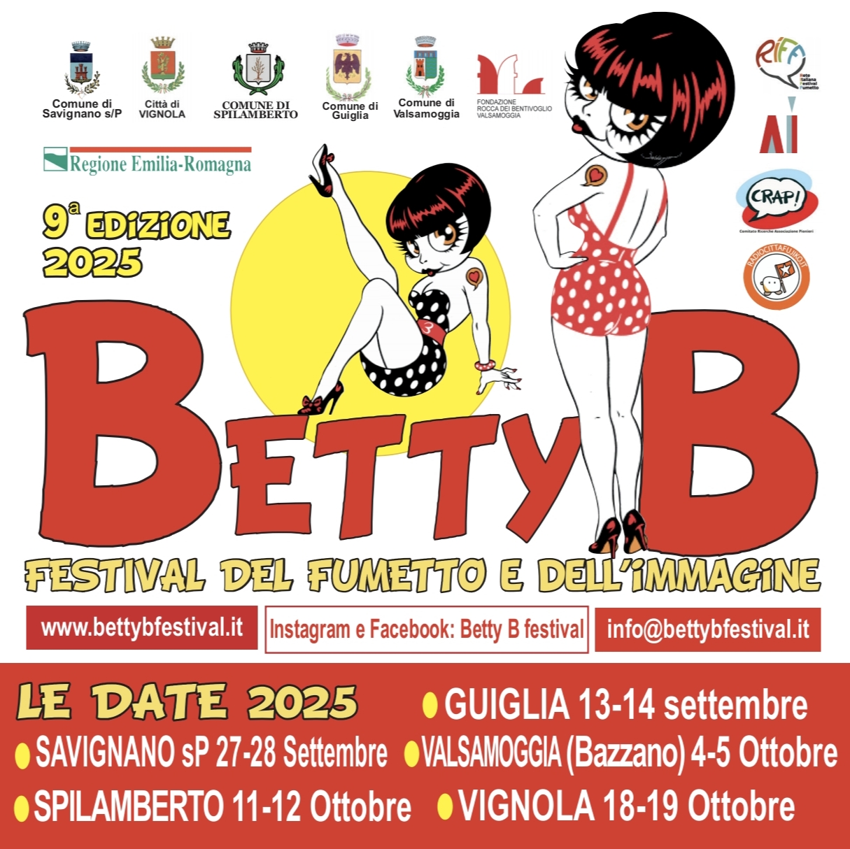 Festival del fumetto a Vignola 18 e e 19 ottobre 2025